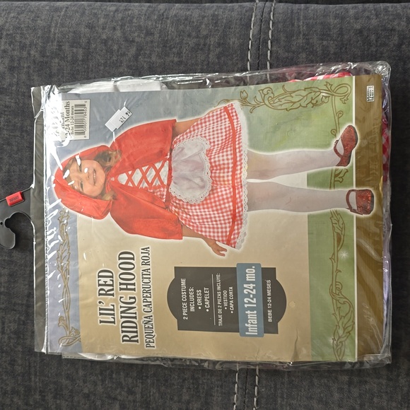 Other - Lil Red Red Riding Hood Costume 12-24 mth